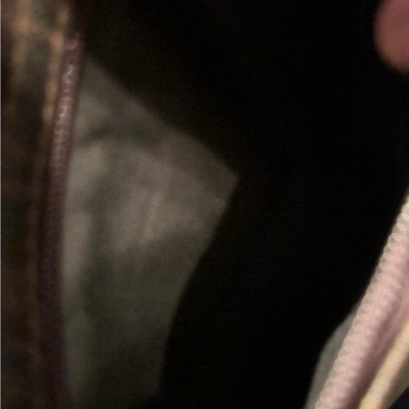 Liz Claiborne Elegant Brown Leather Bag 11x7in - Picture 13 of 13